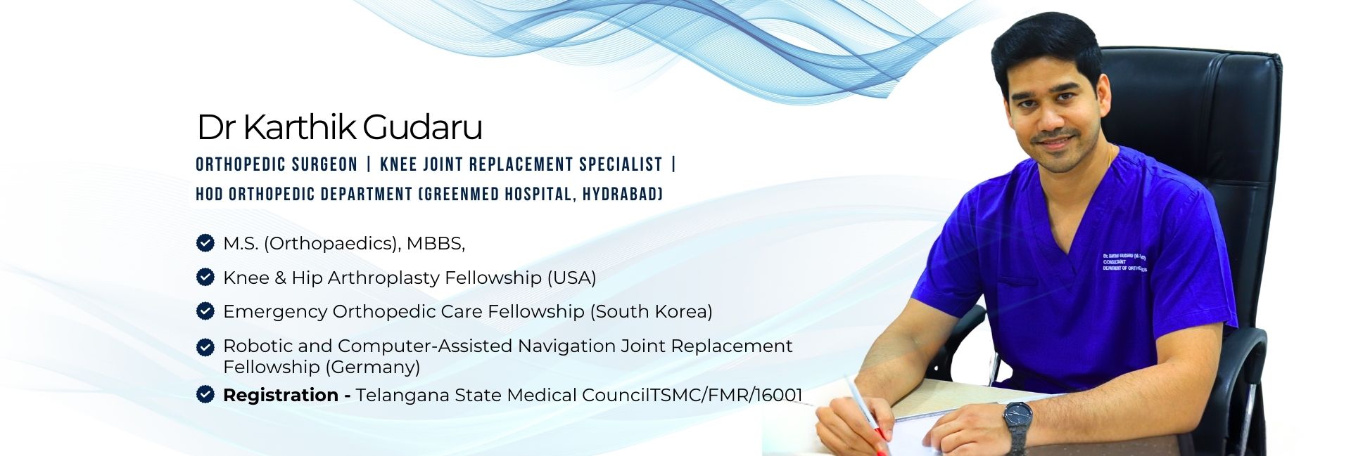 Dr Karthik Gudaru Orthopedic surgeon